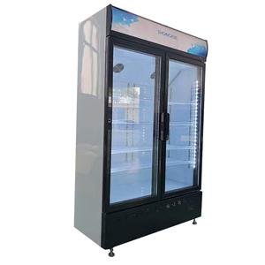 Congelador Vertical con Puerta de Vidrio de 650L, Refrigerador de Bebidas, Enfriador de <span class=keywords><strong>Cerveza</strong></span>, Exhibidor de Bebidas para Supermercado - Product Image 3