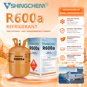 SHICNGCHEM <span class=keywords><strong>Precio</strong></span> barato R600a <span class=keywords><strong>Gas</strong></span> <span class=keywords><strong>refrigerante</strong></span> Cilindro desechable <span class=keywords><strong>Gas</strong></span> <span class=keywords><strong>refrigerante</strong></span> R600a 6,5 kg R600a Isobutano - Product Image 1