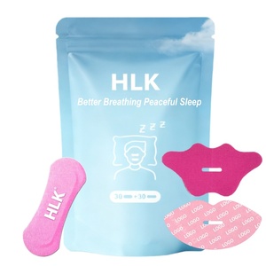 HLK CE Kualitas Eropa Hipoalergenik Plester Mulut Khusus Plester Hidung Strip Nasal Alat Bantu Tidur Produk Tidur untuk Tidur - Product Image 1
