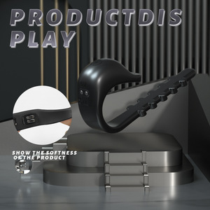 Anillo de Electroestimulación para la Eyaculación, Modos de Eyaculación Ajustables para Diferentes Preferencias, Descarga Eléctrica para Retrasar el Placer - Product Image 5