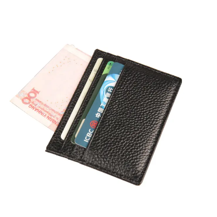 2021 Wholesale Customizable LOGO Good Quality Credit Card Wallet Holders Ultra-thin Wallet Card Holder