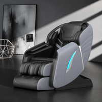 Silla de Masaje Plegable Portátil Mecánica 3D Profesional Zero Gravity con Rodillos para Tejido Profundo y Escaneo Automático de Cuerpo Completo