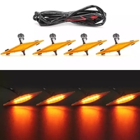 Led Ambre Lumières De Voiture Diamant Forme Led Grille Lumière Pour Toyota 4 coureur
