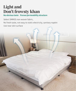 Sábanas Desechables de Viaje al por Mayor, Seguras para Viajar, Sábanas, Fundas de Edredón/Colchas, Fundas de Almohada para Hotel, Viajes y Hogar - Product Image 3