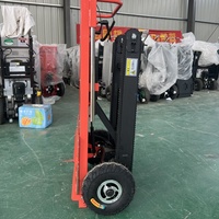 Chariot électrique silencieux à quatre roues pour monter les escaliers, pliable et automatique, pour usage domestique
