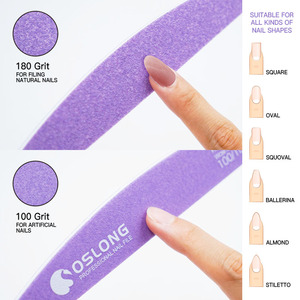 مانيكير مانيكير أرجواني متين مانيكير مقاوم للماء من السيراميك - Product Image 3