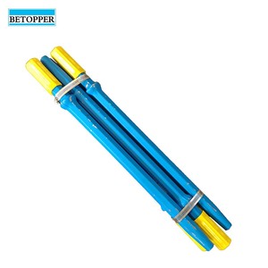 Haste de Perfuração <span class=keywords><strong>PDC</strong></span> Hexagonal de Aço B22 22mm com Seis Arestas Cônicas e Cortador <span class=keywords><strong>PDC</strong></span> para Mineração de Carvão, Perfuração de Rochas e Poços - Product Image 3