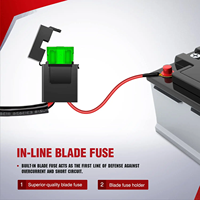 Nouveau Kit de Câblage 12V 40A avec Fiche DT, 2 Mètres, pour Barre Lumineuse LED de Travail 42, 50, 52 Pouces, Accessoires de Connexion, Câble et Relais pour Véhicules Tout-Terrain et 4x4