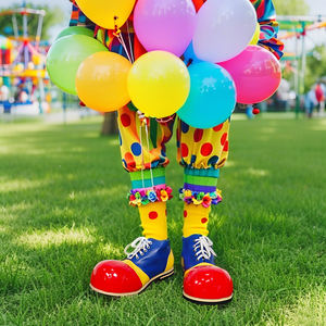 ฮาโลวีนตลกแฟนซีเครื่องแต่งกายงานปาร์ตี้กิจกรรมผู้ใหญ่ตัวตลกรองเท้าโอกาสฮาโลวีนเหตุการณ์และพรรครายการประเภทพรรคโปรดปราน - Product Image 2