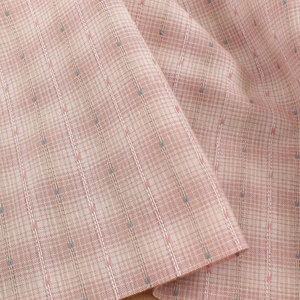 Tissu Jacquard Dégradé Lavé à Rayures Effet Lin Respirant et Léger pour Robe Chemise Vintage Matière DIY pour Vêtements - Product Image 4