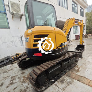 Mini-excavatrice sur chenilles hydraulique compacte et fiable SANY SY35U, modèle 2022, moteur de 3 tonnes, pompe pour applications professionnelles - Product Image 5