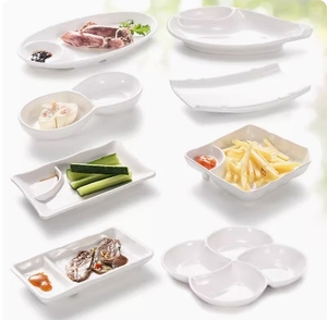 Appetizer Snack <strong>Plates</strong> <strong>Rectangular</strong> <strong>Plastic</strong> <strong>Serving</strong> Platters for Dessert, Sushi, Salad , Charcuterie, Catering - Product Image 2