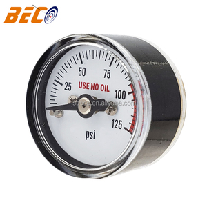 Manómetro Beco Y25 de 1 pulgada <span class=keywords><strong>para</strong></span> <span class=keywords><strong>bomba</strong></span> de bicicleta con precisión del 2.5% 0-8bar/9bar - Product Image 4