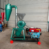 Moulin à farine diesel 10 CV pour blé et maïs, modèle 2026, vente chaude, usage commercial