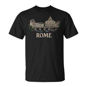 T-shirt Gladiateurs romains de Rome, Italie, ensemble cadeau de tourisme culturel - Product Image 1