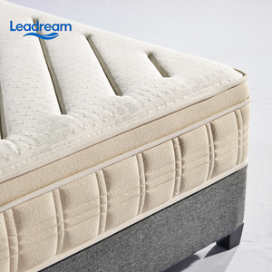 Matelas à ressorts ensachés Queen Size 12 pouces, ressorts ensachés individuels avec surmatelas en mousse à mémoire de forme, tissu respirant - Product Image 3