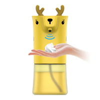 Mini Gel de manos 3D para niños, dispensador automático de jabón líquido, sin contacto, Sensor de 350ml