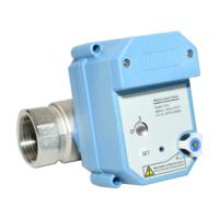 Vanne intelligente de contrôle d'irrigation à 2 voies Lorawan Lora Vanne à bille motorisée sans fil à ouverture/arrêt Structure d'angle de puissance électrique