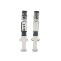 Seringues en verre Luer Lock de 1 ml pour concentrés et distillés d'huile