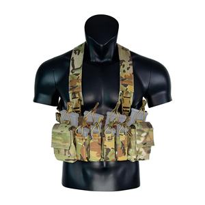 D3crx Stijl Tactische Borst Rig Set Met Quad 5.56 + Quad Smg Magazijn Configuratie Plaat Drager Tactisch Vest Jacht Outdoor - Product Image 1