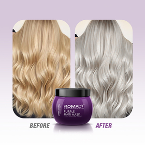 <span class=keywords><strong>Maschera</strong></span> per <span class=keywords><strong>capelli</strong></span> viola Romacy 500ml essenza di Maca e cheratina | Protezione del colore per <span class=keywords><strong>capelli</strong></span> biondi | <span class=keywords><strong>Maschera</strong></span> idratante Anti-toni gialli - Product Image 5