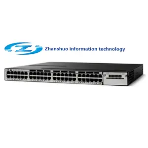 WS-C3750X-48P-L 3750-X 레이어 3 PoE 스위치-48x10/100/1000 이더넷 PoE + 포트