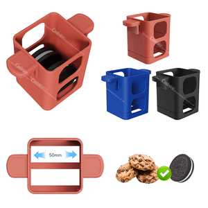 Factory OEM Product Non Toxic Silicone Cookie Holder for <b>Cup</b> Hooks to Mugs and Milk Glasses to Storage - Product Image 2