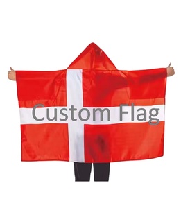 Bandera Nacional de Poliéster con Logotipo Personalizado de Primera Calidad, Fabricada en China, para Publicidad en Interiores y Exteriores por Sublimación - Product Image 2