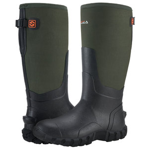 Hisea nâng cấp mưa khởi động cho nam giới, không thấm nước cách nhiệt cao su săn bắn khởi động với thép Shank - Product Image 6