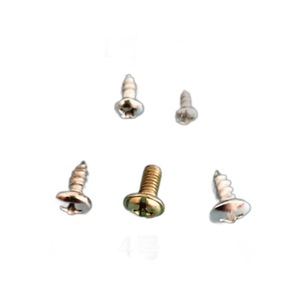 Vis autoperceuses zinguées pour la réparation d'appareils électroménagers et la fixation de cartes de circuits, 1 sac - Product Image 2