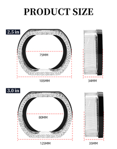 Nuovo Led 5d anelli <span class=keywords><strong>halo</strong></span> occhi di angelo <span class=keywords><strong>halo</strong></span> Shroud <span class=keywords><strong>RGB</strong></span> 3.0 Led Shroud copertura della lente del proiettore - Product Image 4