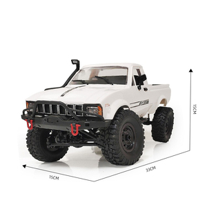 Camioneta Todoterreno Crawler RTR con Luces LED, Control Remoto, Modelo de Juguete, Tracción en las Cuatro Ruedas, Escala <span class=keywords><strong>1</strong></span>:4 - Product Image 4