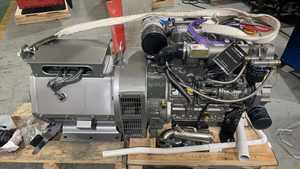 미니 피셔 팬더 3KW 5KW 6KVA 선박 해양 유전자 전류 전원 인버터 사일런트 수냉식 범선 요트 디젤 발전기 - Product Image 5