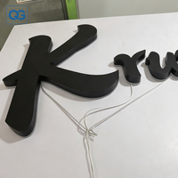 Vente en gros usine de lettres en relief 3D personnalisées rétroéclairées par LED, enseigne électronique pour nom de magasin, restaurant, devanture de commerce, bureau, salle de jeux