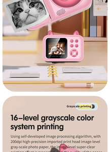 Kinderkamera Digitale Mini-Foto-Video-Kamera Tragbares Kreatives Spielzeug Geschenk Outdoor-Lernen Reise-Schnappschuss-Gerät - Product Image 5