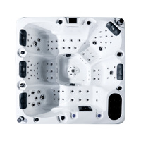 Jacuzzis extérieurs Bain à remous Bain à remous Baignoires en acrylique de luxe à vendre Prix bon marché Sexy Hydro Massage Balboa Spa Bain à remous