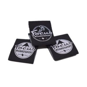 Étiquettes tissées personnalisées avec logo de marque pour chapeaux – Vente en gros - Product Image 3