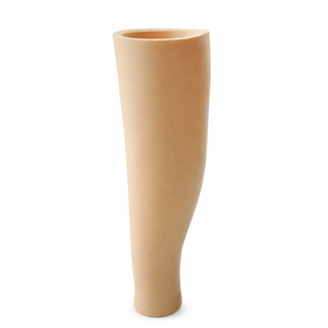 Copertura Impermeabile in EVA 160g Leggera per Protesi Sotto il Ginocchio, Colore Pelle Naturale, 43cm - Product Image 3