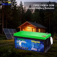 Batterie LiFePO4 25,6V 150AH Grade A à décharge profonde pour stockage domestique, avec BMS intelligent, Bluetooth, connecteur Anderson, CE, RoHS, IP67, OEM, ODM