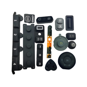 Oem/ODM tùy chỉnh in ấn <span class=keywords><strong>TV</strong></span> điều khiển từ xa Silicone cao su nút chuyển đổi bàn phím không dây - Product Image 3