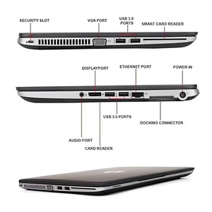 14 inch Elitebook 840 G2 sử dụng tân trang máy tính xách tay kinh doanh di động mô hình văn phòng 8GB RAM 256GB SSD Intel TN bàn phím tiếng anh - Product Image 1