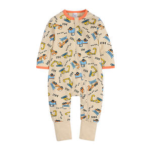 Mamelucos de una pieza con estampado personalizado, pijamas para niños pequeños, pijamas con cremallera para bebés, Mono para dormir, ropa para bebés - Product Image 5