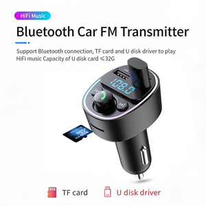 Émetteur FM Bluetooth pour Voitures, <span class=keywords><strong>Adaptateur</strong></span> Audio Sans Fil avec Recharge Téléphone et Streaming Musical, Améliorez Votre Autoradio Ancien - Product Image 6