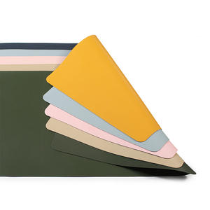 Tapis de bureau minimaliste de couleur unie, rectangulaire, extra large, antidérapant, imperméable, pour souris et clavier, 30x45cm à 120x60cm - Product Image 3