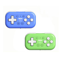Controlador de Juegos Micro BT 8Bitdo, Mini Controlador de Bolsillo para Nintendo Switch, Android y Raspberry Pi, Compatible con Modo Teclado