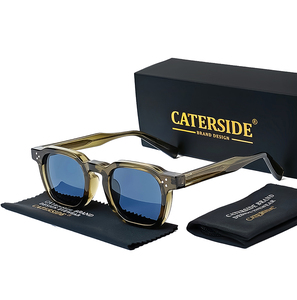 Gafas de Sol CATERSIDE con Marco Grueso - Protección UV400 y Diseño Retro de Marca - Gafas de Sol Unisex - Product Image 2