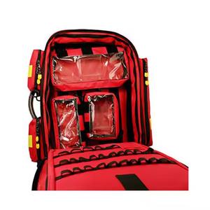 Mochila de emergencia médica multifuncional duradera Botiquín de primeros auxilios elegante con respaldo reforzado Bolsas médicas de estilo moderno - Product Image 4