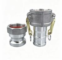 Connecteur à verrouillage rapide Jiexin en acier inoxydable poli forgé avec filetage NPT pour l'alimentation en eau
