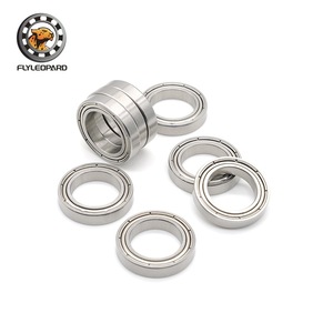 Rodamientos de Bolas de Acero Inoxidable Flyleopard S6803ZZ 17x26x5mm ZZ Sellados de Ranura Profunda para Ruedas en Forma de Lágrima - Product Image 4