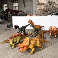 Dinosaures animatroniques personnalisés et réalistes pour parcs à thème, modèle de Triceratops mignon et articulé avec mouvements, à vendre pour parcs d'aventure et musées